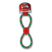 Paws Behavin' Badly Christmas Rope Toy Assorted Colours Christmas Gifts for Pets FabFinds Green Rope  