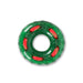 Paw Behavin' Badly Rubber Ring Toy Assorted Colours Christmas Gifts for Pets FabFinds Green  