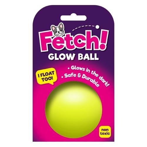 Fetch! Glow Ball Glow In The Dark Dog Toy Assorted Sizes Dog Toys PS Imports   