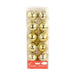 Gold Bauble Decorative Christmas Lights 10 Pack Christmas Baubles, Ornaments & Tinsel FabFinds   