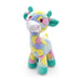 Fluffy Rainbow Squeaky Deer Plush Dog Toy Dog Toys The Pet Hut   