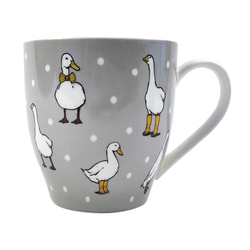 Hugga Mug Spotted Duck Mug Mugs FabFinds   