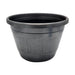 Garden Essentials Barrel Planter Black 10inch Plant Pots & Planters Garden Essentials   