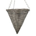 Rope & Fern Hanging Cone Planting Basket 12" Plant Pots & Planters Gardman