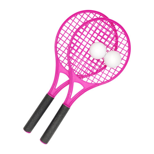 Premier Sports Tennis Set Assorted Colours Games & Puzzles Premier Sports Pink  