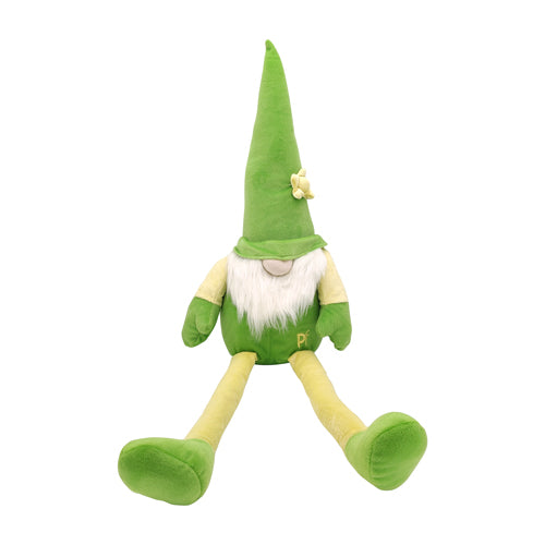 Petface Green Squeaky Gnome Large Dog Toys Pet Face   