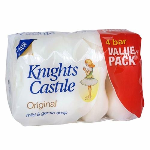 Knight's Castile Original Soap Value Pack 4 x 90g Soap Knights   