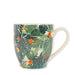 Tropical Leaf and Flowers Mug Mugs FabFinds   