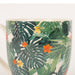 Tropical Leaf and Flowers Mug Mugs FabFinds   