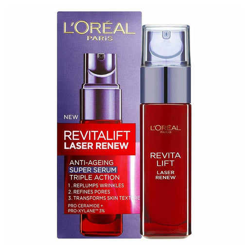 L'Oreal Revitalift Laser Renew Serum 30ml Mature Skin Care L'Oreal   