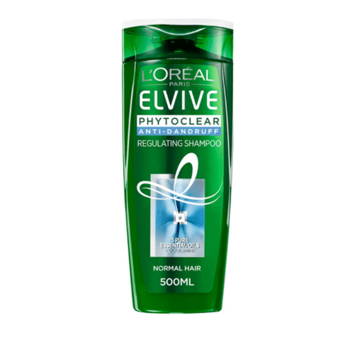 L'Oreal Paris Elvive Phytoclear Anti Dandruff Normal Hair Shampoo 500ml Shampoo & Conditioner L'Oreal   
