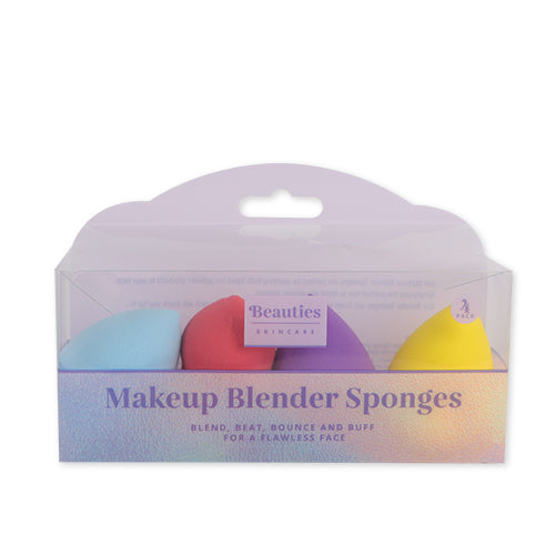 Beauties Skincare Makeup Blender Sponges 4 Pk Makeup Sponges FabFinds   
