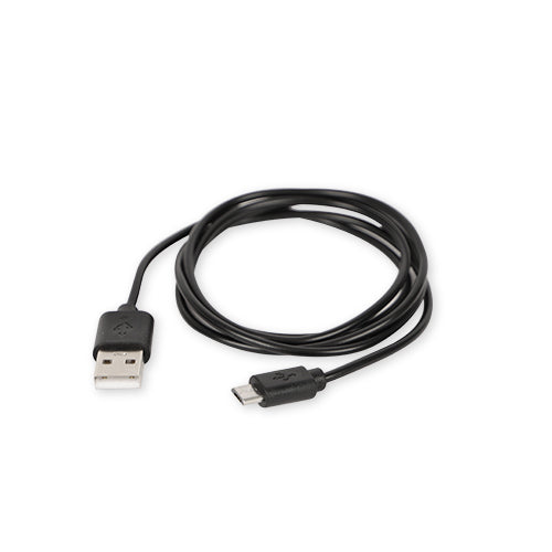 Konekt Black Micro USB Cable 1M Mobile Phone Accessories Konekt   