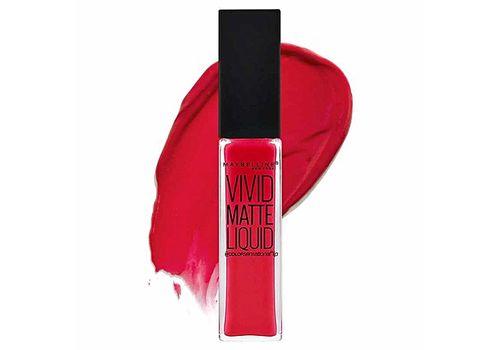 Maybelline Vivid Matte Liquid Lipstick Rebel Red 35 8ml Lipstick maybelline   