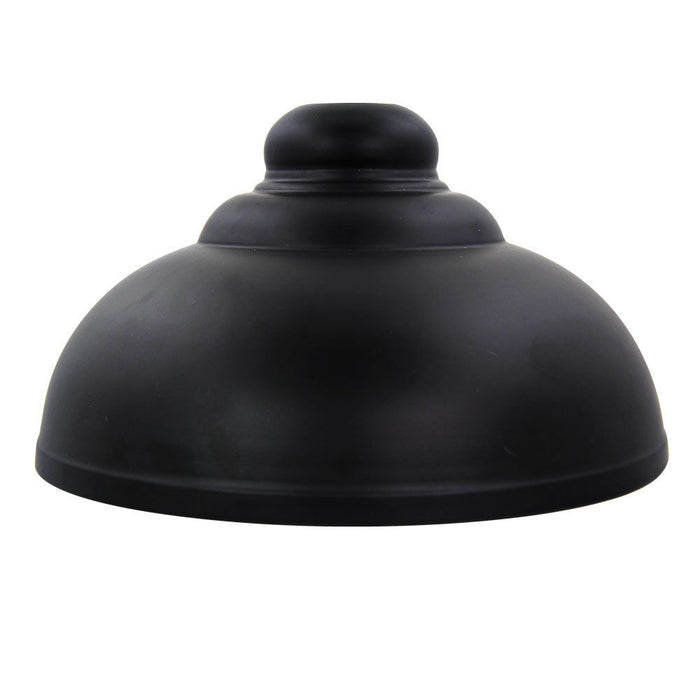Buxton Metal Dome Pendant Shade Home Lighting FabFinds Black  
