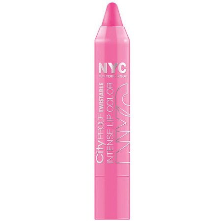 NYC City Proof Twistable Intense Lip Colour Crayons Lip Pencil nyc colour cosmetics Metropolitan Mauve  
