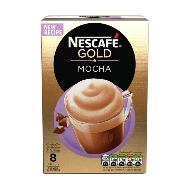 Nescafe Gold Sachets Instant Mocha Coffee 48 Sachets Coffee Nescafé   