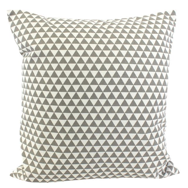 Mocha Geometric Patterned Cushion Cushions FabFinds   