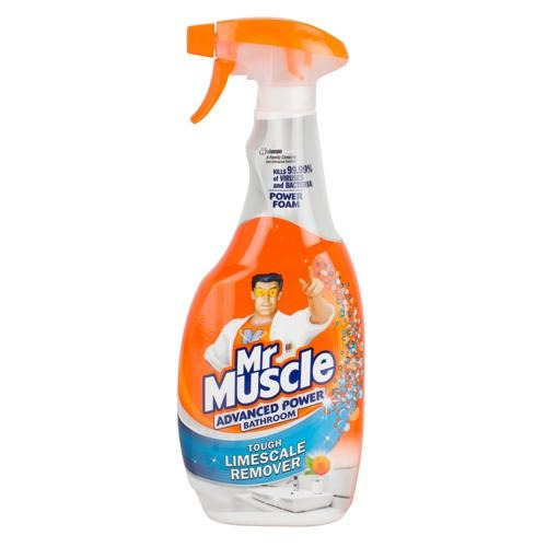 Mr Muscle Advanced Power Bathroom Cleaner Spray 750ml Bathroom & Shower Cleaners Mr Muscle   