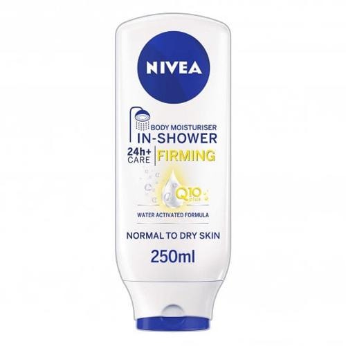 NIVEA In-Shower Body Moisturiser Firming Lotion With Q10 250ml Body Moisturisers nivea   