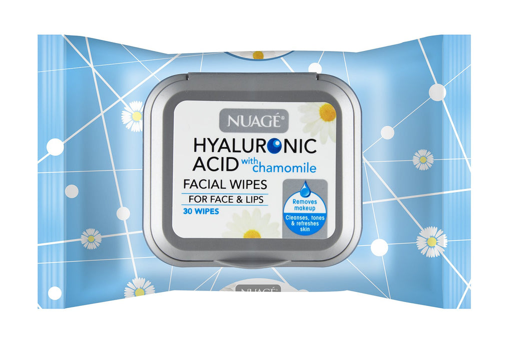Nuagé Hyaluronic Acid & Chamomile Face Wipes 30's Face Wipes nuagé   