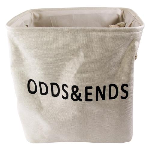 Ari Large Storage Bags Assorted Colours & Slogans Storage Baskets FabFinds Cream - Odds & Ends  