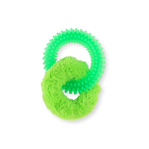 Pet Touch Doggy Double Ring Play Toy Dog Toys Pet Touch   