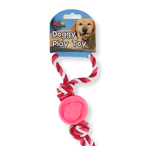 Pet Touch Doggy Rope and Rubber Play Toy Dog Toys Pet Touch   