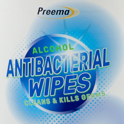 Preema Antibacterial Cleaning Wipes Tub 1000 Wipes Cleaning Wipes preema   