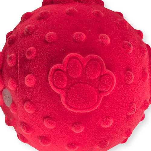 Pet Touch Flocked Pet Paw Dog Ball Dog Toy Pet Touch   