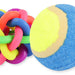 Pet Touch Kitty Rope and Rubber Play Balls 2 Pk Cat Toys Pet Touch   