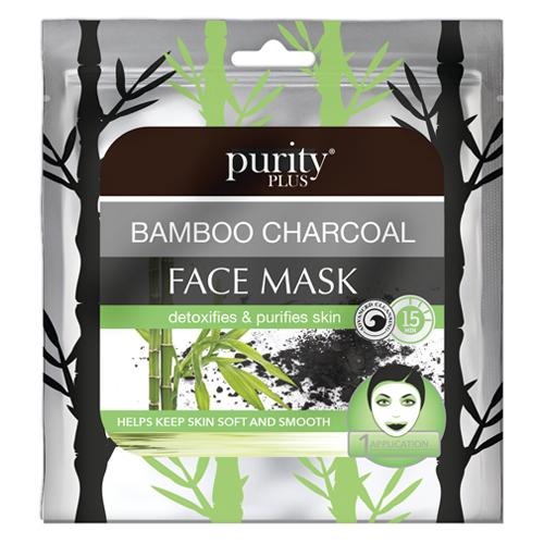 Purity Plus Bamboo Charcoal Face Mask 1 x Application Sachet Face Masks purity plus   