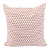 Blush Pink Geometric Patterned Cushion Cushions FabFinds   