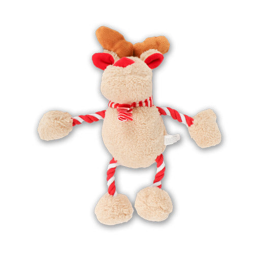 Paws Behavin' Badly Soft & Squeaky Rudolph Dog Toy Christmas Gifts for Dogs FabFinds   