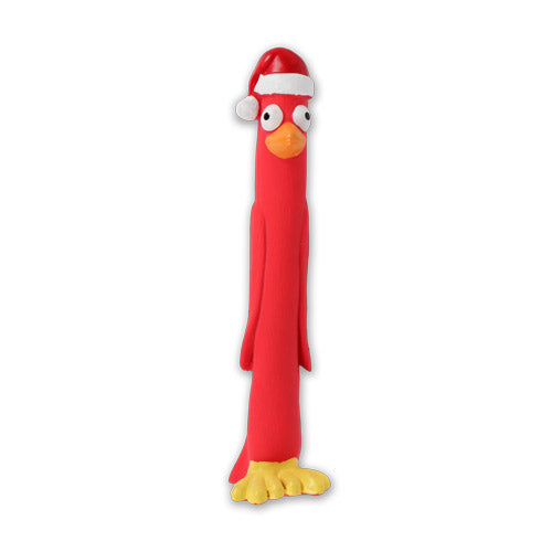 Paws Behavin' Badly Christmas Turkey Squeak Toy Christmas Gifts for Pets FabFinds Red  