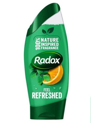 Radox Refresh Shower Gel Eucalyptus & Citrus Oil Shower Gel & Body Wash Radox   