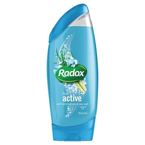 Radox Lemongrass and Sea Salt Shower Gel Shower Gel & Body Wash Radox   