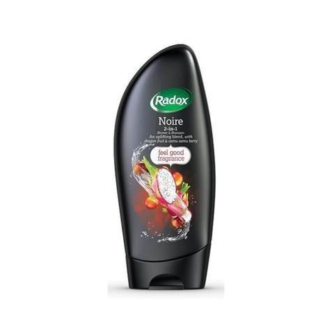 Radox Noire Men Shower Gel & Shampoo 250ml Shower Gel & Body Wash Radox   