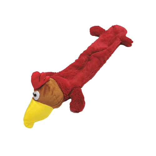 Rooster Christmas Plush Pet Toy Christmas Gifts for Dogs The Pet Hut   