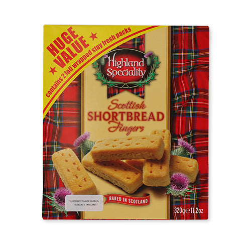 Highland Speciality Shortbread Fingers 320g | FabFinds