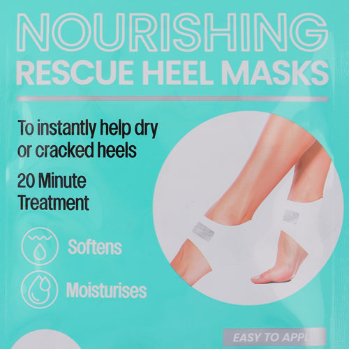 Skin Treats Nourishing Rescue Heel Masks 1 Pair 9ml (0.30 fl oz) Skin Care skin treats   