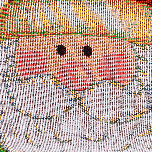 Santa Face Christmas Cushion 45cm x 45cm Christmas Cushions & Throws FabFinds   