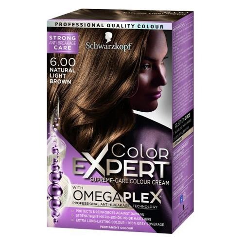 Schwarzkopf Color Expert Natural Light Brown Hair Colour Cream 6.00 Hair Dye schwarzkopf   