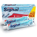 Signal Family Whitening Toothpaste Fluoride & Baking Soda Twin Pack 200ml Toothpaste & Mouthwash Signal   
