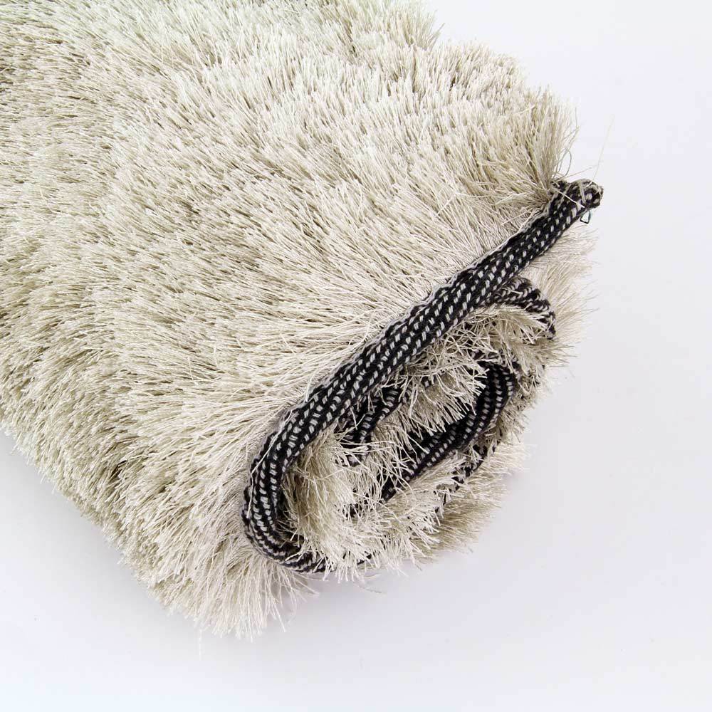 Silver Luxurious Shiny Rug 100 x 150cm — FabFinds