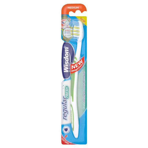 Wisdom Regular Fresh Medium Toothbrush Toothbrushes Wisdom   