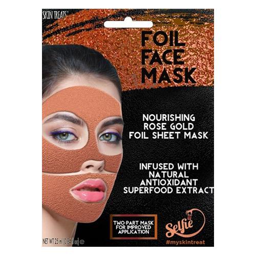 Skin Treats Rose Gold Foil Sheet Face Mask 25ml Face Masks skin treats   
