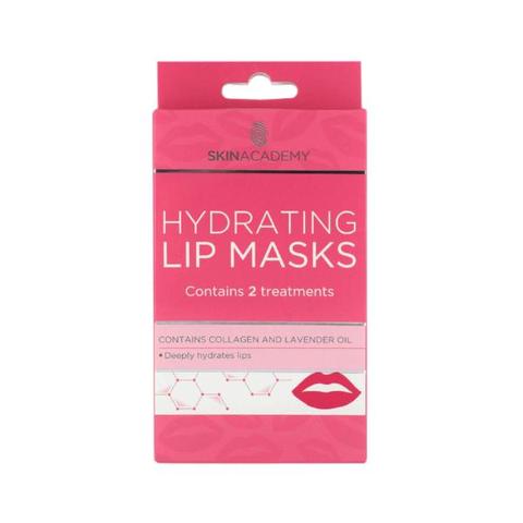 Skin Academy Hydrating Lip Mask 2 Treatments Face Masks skin academy   
