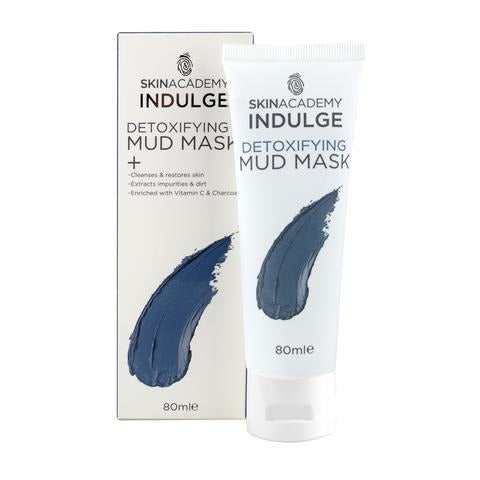 Skin Academy Indulge Detoxifying Mud Mask 80ml Face Masks skin academy   