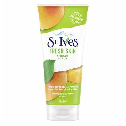 St. Ives Fresh Skin Invigorating Apricot Face Scrub 150ml Face Wash & Scrubs St. Ives   